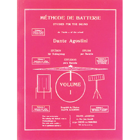 Agostini - Metodo per Batteria Vol.1