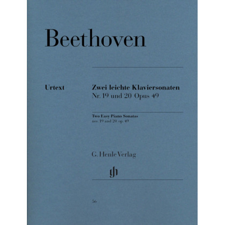Ludwig van Beethoven - Sonate per pianoforte n. 19 e 20 op. 49 n. 1 e 2