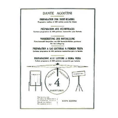 Agostini - Lettura a Prima Vista 4° per Batteria