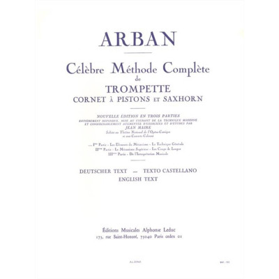 Arban - Metodo Completo per Tromba