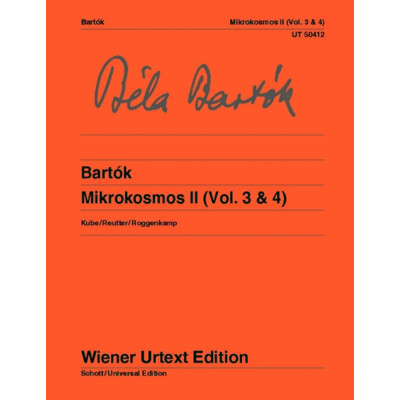 Béla Bartók - Mikrokosmos  II (Vol. 3 & 4)