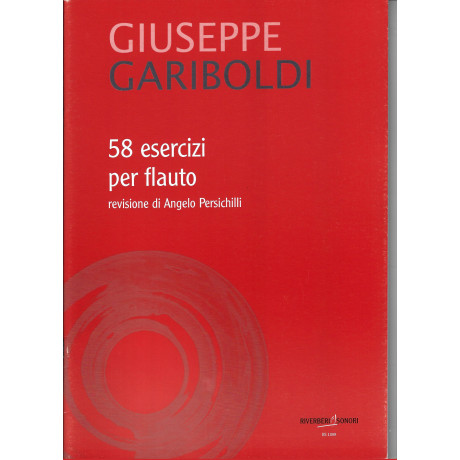 Gariboldi - 58 Esercizi per Flauto