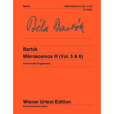 Béla Bartók - Mikrokosmos III (Vol. 5 & 6)