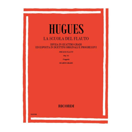 Hugues - La Scuola del Flauto Op.51 4° Grado