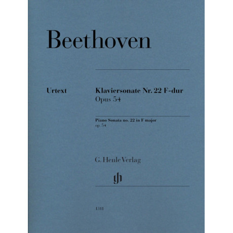 Ludwig van Beethoven - Piano sonata No. 22 in F major Op. 54