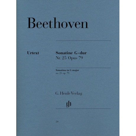 Ludwig van Beethoven - Piano Sonata (Sonatina) No. 25 in G major Op. 79 "Kuckuck-Sonate"