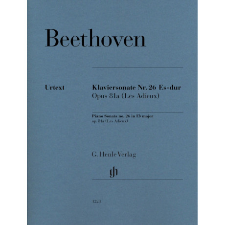 Beethoven - Piano Sonata No. 26 in E flat major Op. 81a