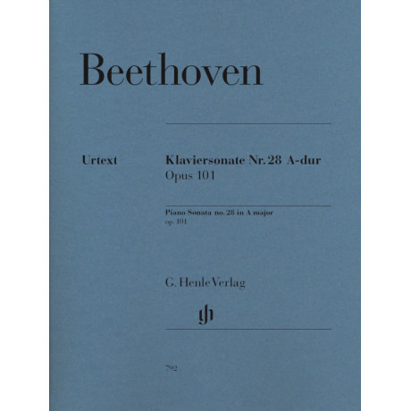 Ludwig van Beethoven - Piano Sonata No. 28 in A major Op. 101