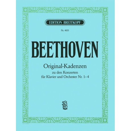 Beethoven - Cadenze Originali Piano Concerti