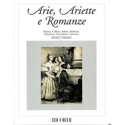 Autori Diversi - Arie Ariette e Romanze Vol.1 per Canto e Piano