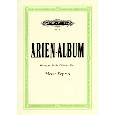 Autori Diversi - Arien Album Mezzo-Soprano per Canto e Piano