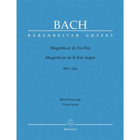 Bach - Magnificat in Mib Maggiore per Coro Misto e Piano