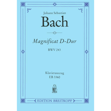 Bach - Magnificat in Re Maggiore per Coro Misto e Piano