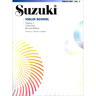 Shinichi Suzuki Suzuki Violin School - Volume 3 - Violin Part - Edizione italiana