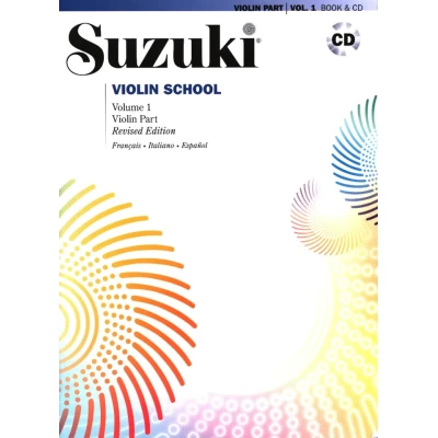 Suzuki Violin School - Volume  1 (Violin Part) (ed. it) (con CD)