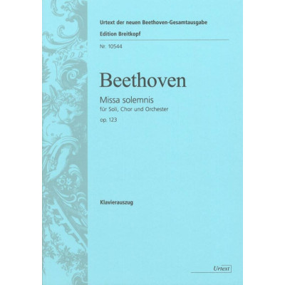 Beethoven - Missa Solemnis Op.123 per Soli Coro e Piano