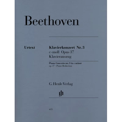 Ludwig van Beethoven - Concerto per pianoforte n. 3 in do minore op. 37 - Riduzione per due pianoforti - Edizione Urtext