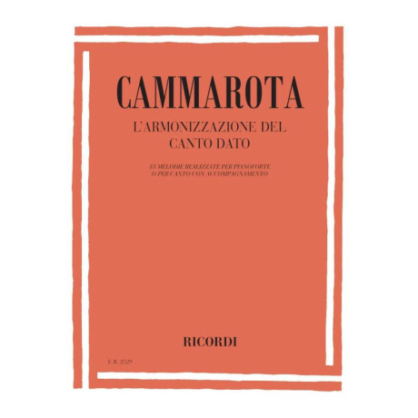 Cammarota -  L'Armonizzazione del Canto Dato