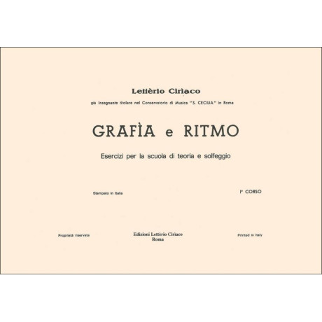 Ciriaco -  Grafia e Ritmo 1