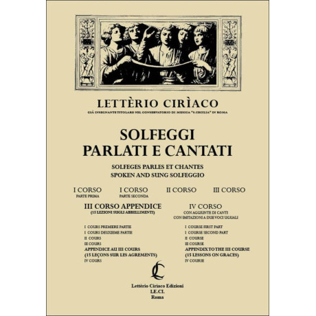 copy of Bona - Il Solfeggio su Doppio Rigo con CD