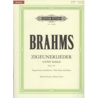 Brahms - Zigeunerlieder Op.103 per Canto e Piano