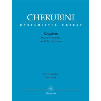 Cherubini - Requiem in Do Minore Vocal Score and Piano