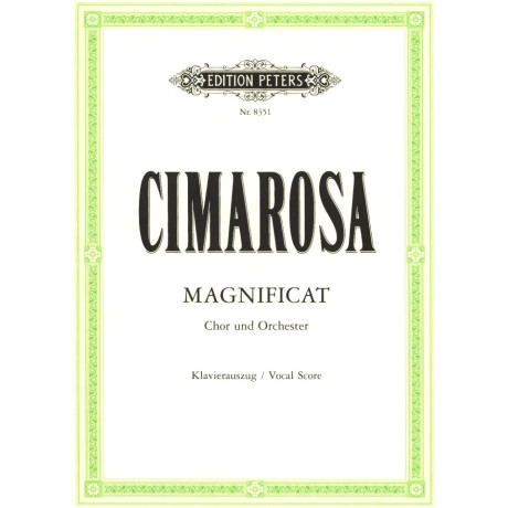 Cimarosa - Magnificat in Re Maggiore per Coro Misto e Piano
