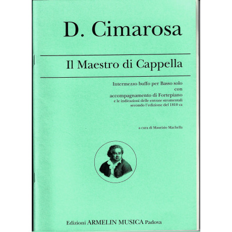 Cimarosa - Il Maestro di Cappella per Canto e Piano