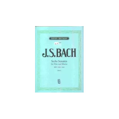 Bach - 6 Sonate Vol. 1 Per Flauto e Pianoforte