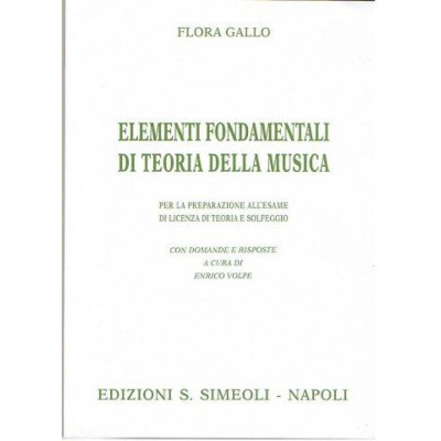 Gallo - Elementi Fondamentali di Teoria della Musica