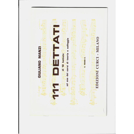 Manzi - 111 Dettati di 12 Battute