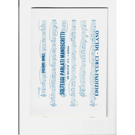 copy of Bona - Il Solfeggio su Doppio Rigo con CD