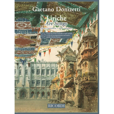 Donizetti - Liriche Art Songs per Canto e Piano con 2 CD