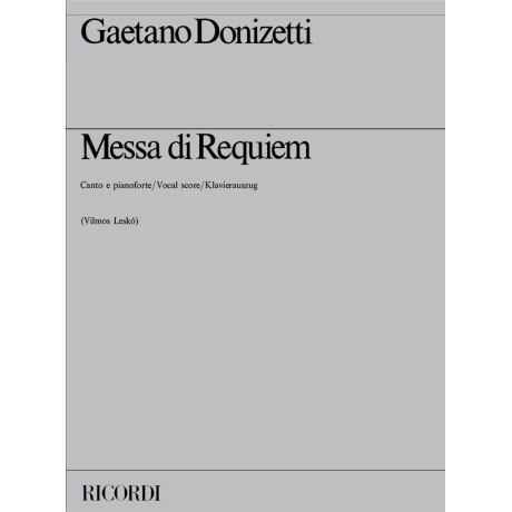 Donizetti - Messa da Requiem per Coro e Piano
