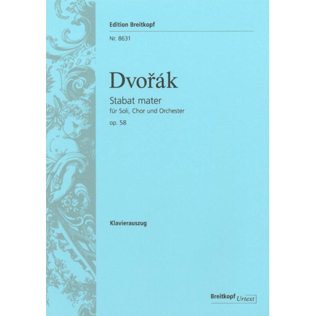 Dvorak - Stabat Mater Op.58 per Coro e Piano