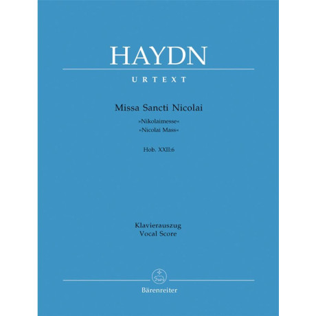 Haydn - Missa Sancti Nicolai per Coro e Pianoforte