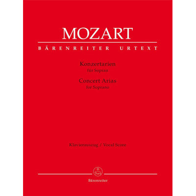 Mozart - Arie da Concerto per Soprano per Canto e Piano