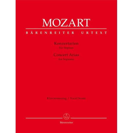 Mozart - Arie da Concerto per Soprano per Canto e Piano