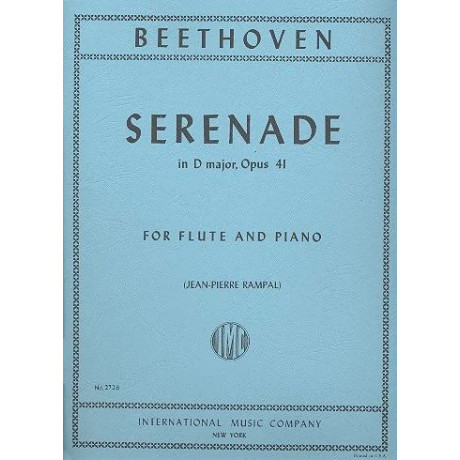 Beethoven - Serenata in Re Maggiore Op.41 Flauto e Piano
