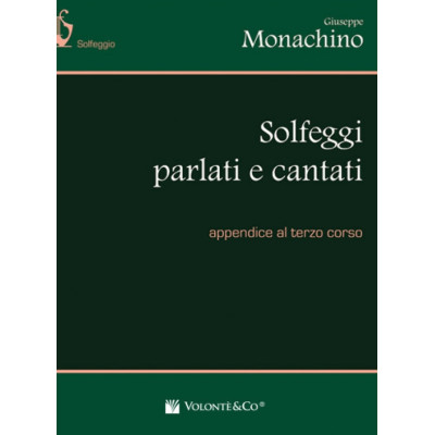 Monachino - Solfeggi Parlati e Cantati Appendice al 3° Corso