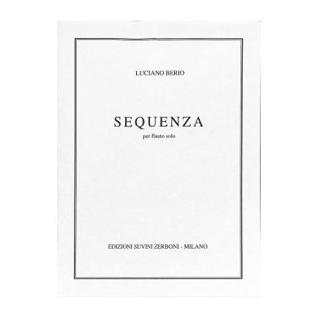Berio - Sequenza Per Flauto Solo