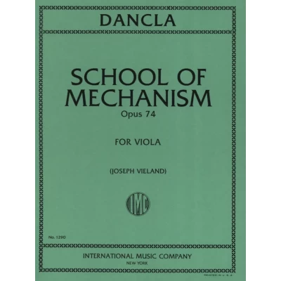 Dancla - Scuola del Meccanismo Op.74 per Viola