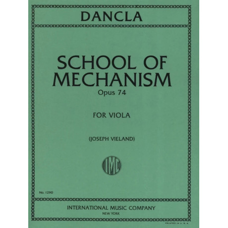 Dancla - Scuola del Meccanismo Op.74 per Viola