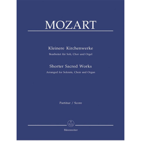 Mozart - Shorter Sacred Works  per Coro e Organo