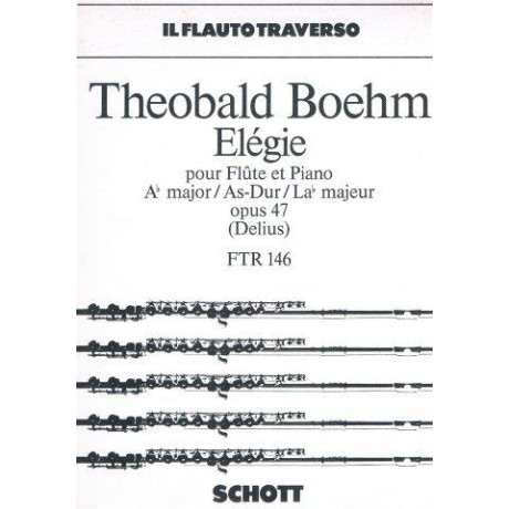 Boehm - Elégie in Lab Maggiore Op.47 Flauto e Piano