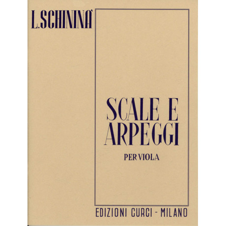 Schininà - Scale e Arpeggi per Viola