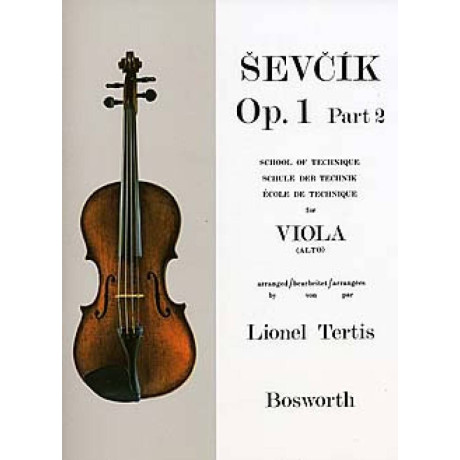 Sevcik - Op.1 Parte 2  per Viola