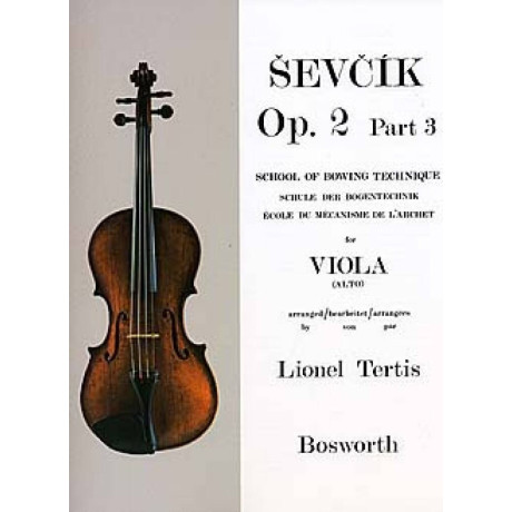 Sevcik - Op.2 Parte 3  per Viola