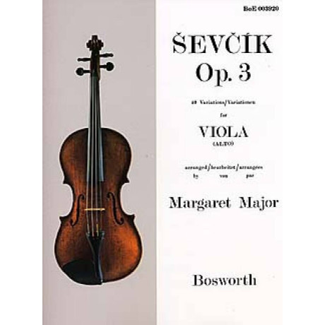 Sevcik - Op.3  per Viola
