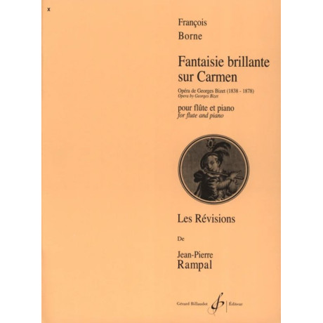 Borne - Fantasia Brillante sulla Carmen Flauto e Piano